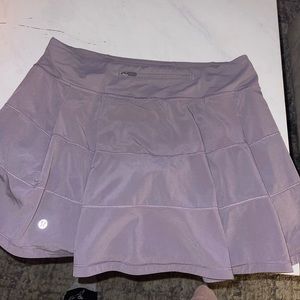 Lululemon purple tennis skirt